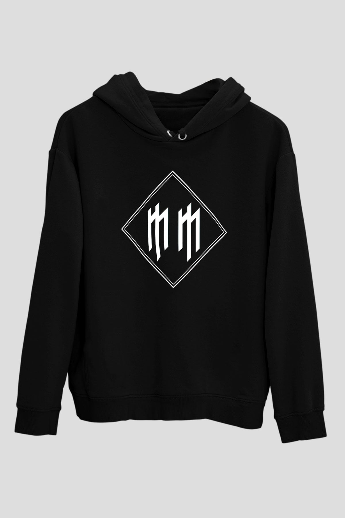 Marilyn Manson Siyah Unisex Hoodie