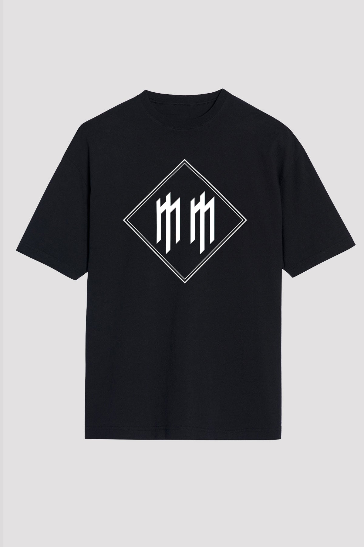 Marilyn Manson Siyah Unisex Oversize Tişört T-Shirt