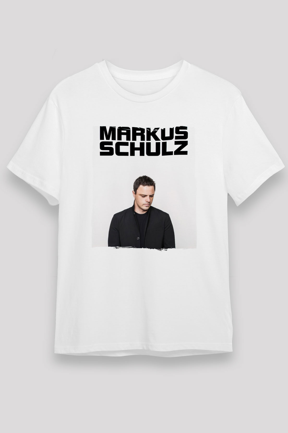 Markus Schulz Beyaz Unisex Tişört T-Shirt - TişörtFabrikası