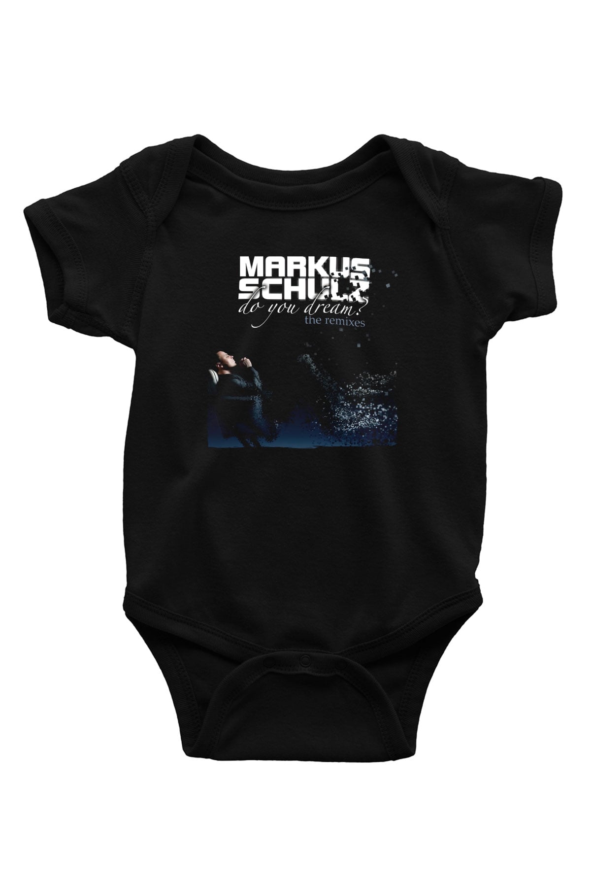 Markus Schulz Siyah Bebek Body - Zıbın