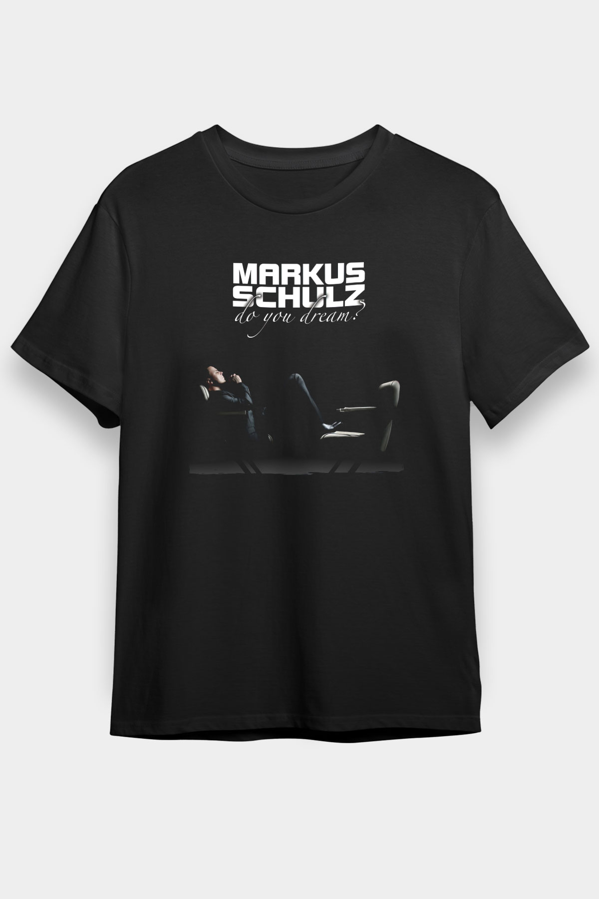 Markus Schulz Siyah Unisex Tişört T-Shirt - TişörtFabrikası