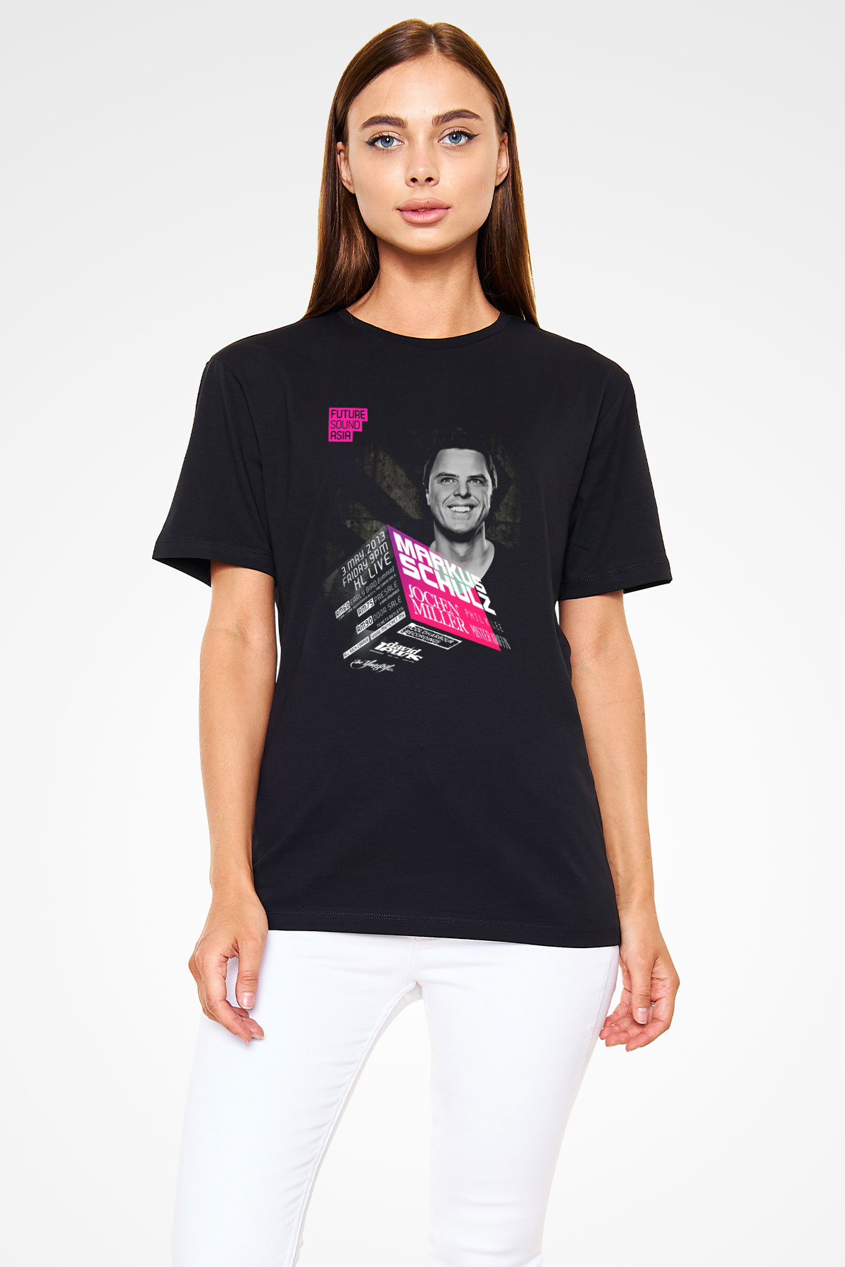 Markus Schulz Siyah Unisex Tişört T-Shirt - TişörtFabrikası