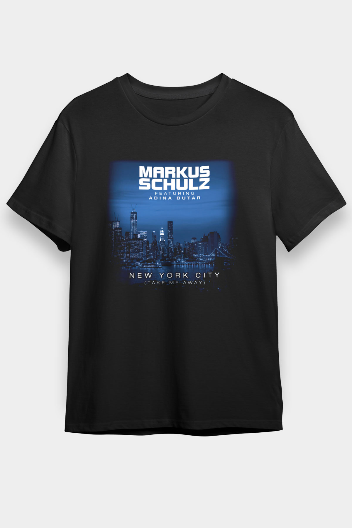 Markus Schulz Siyah Unisex Tişört T-Shirt - TişörtFabrikası