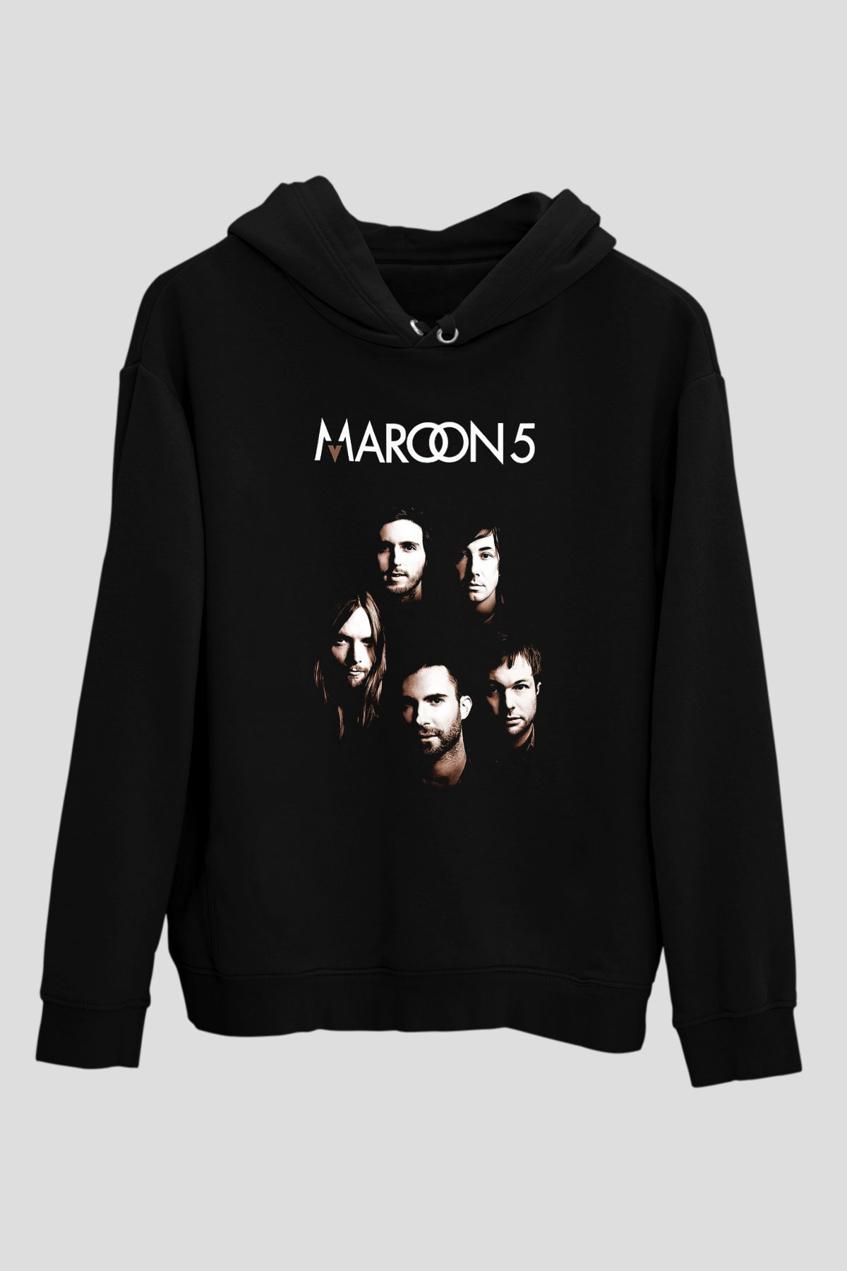 Maroon 5 Siyah Unisex Hoodie