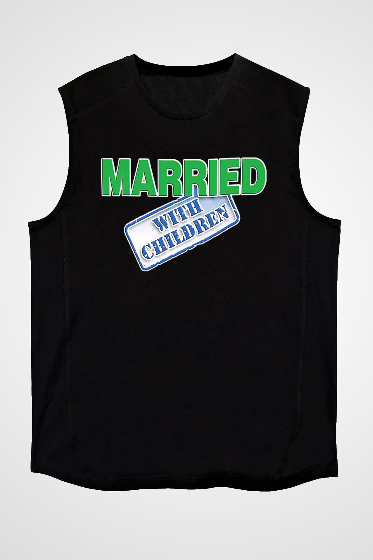 Married with Children Siyah Unisex Kolsuz Tişört