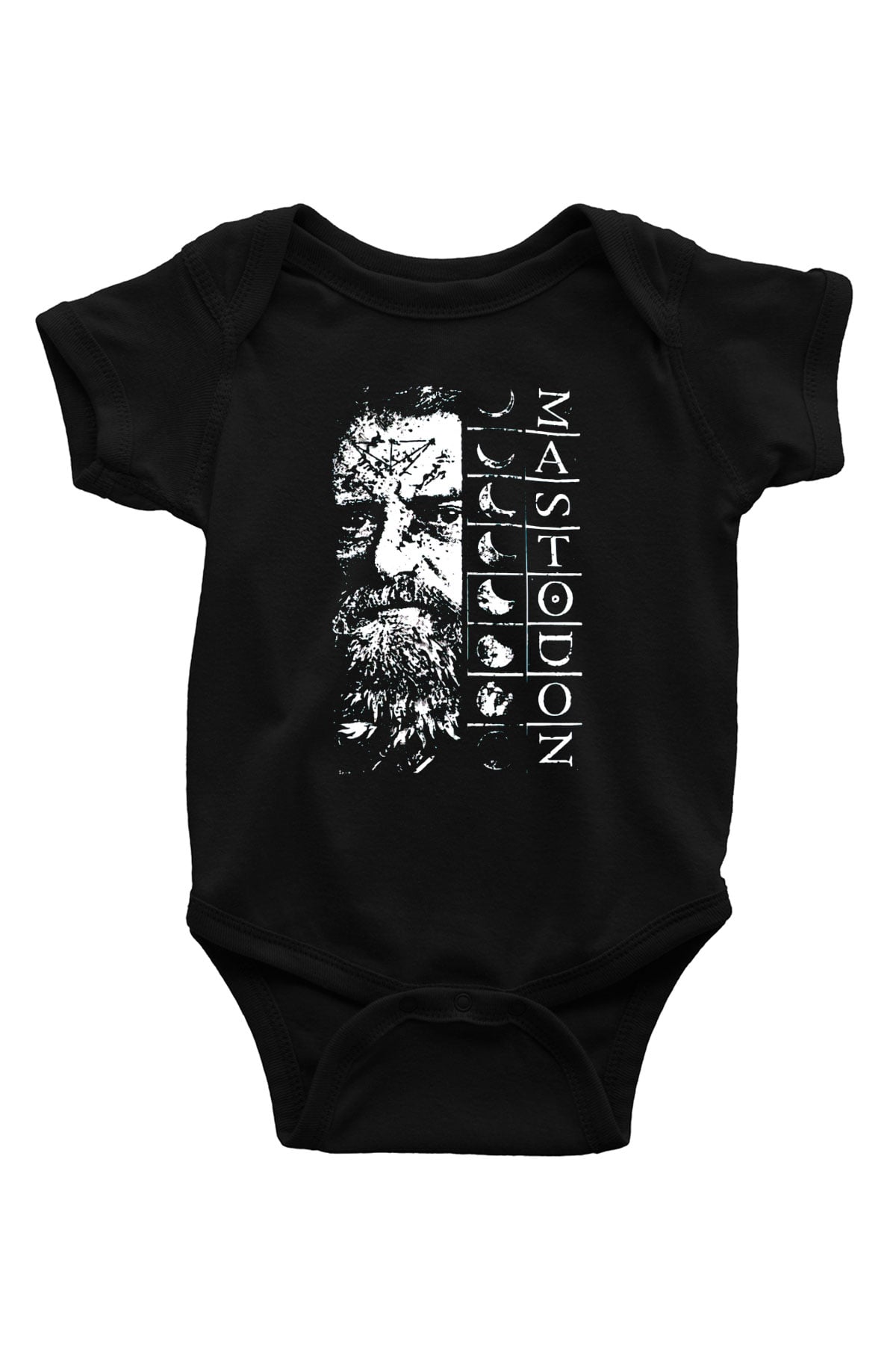 Mastodon Siyah Bebek Body - Zıbın