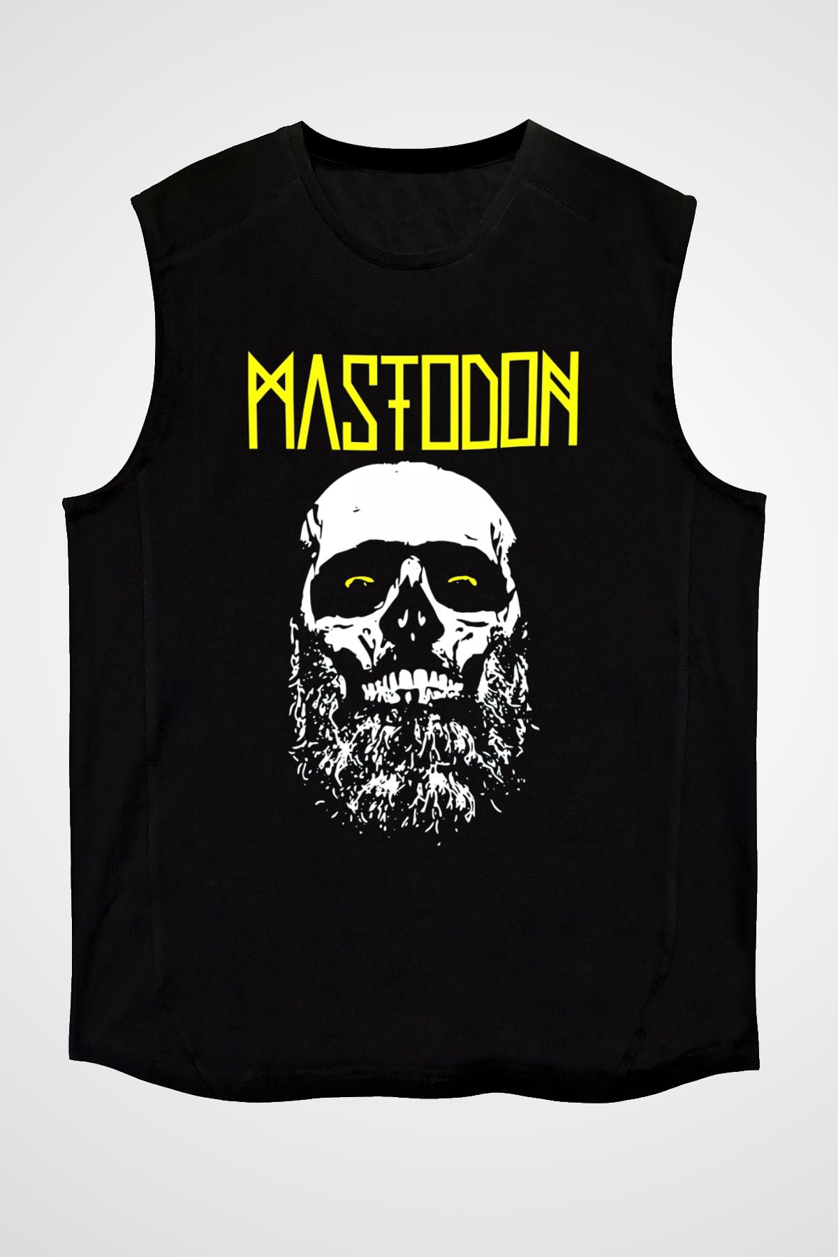 Mastodon Siyah Unisex Kolsuz Tişört