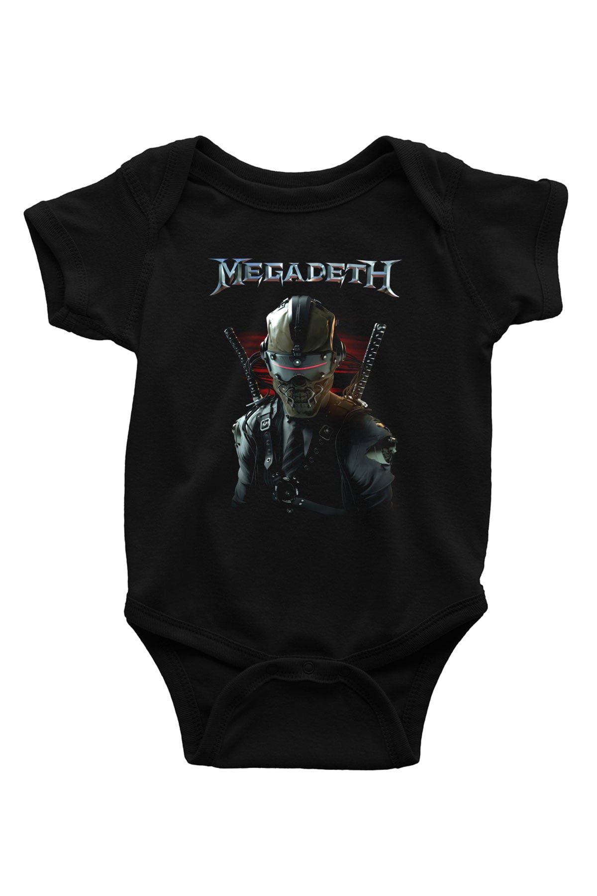 Megadeth Siyah Bebek Body - Zıbın