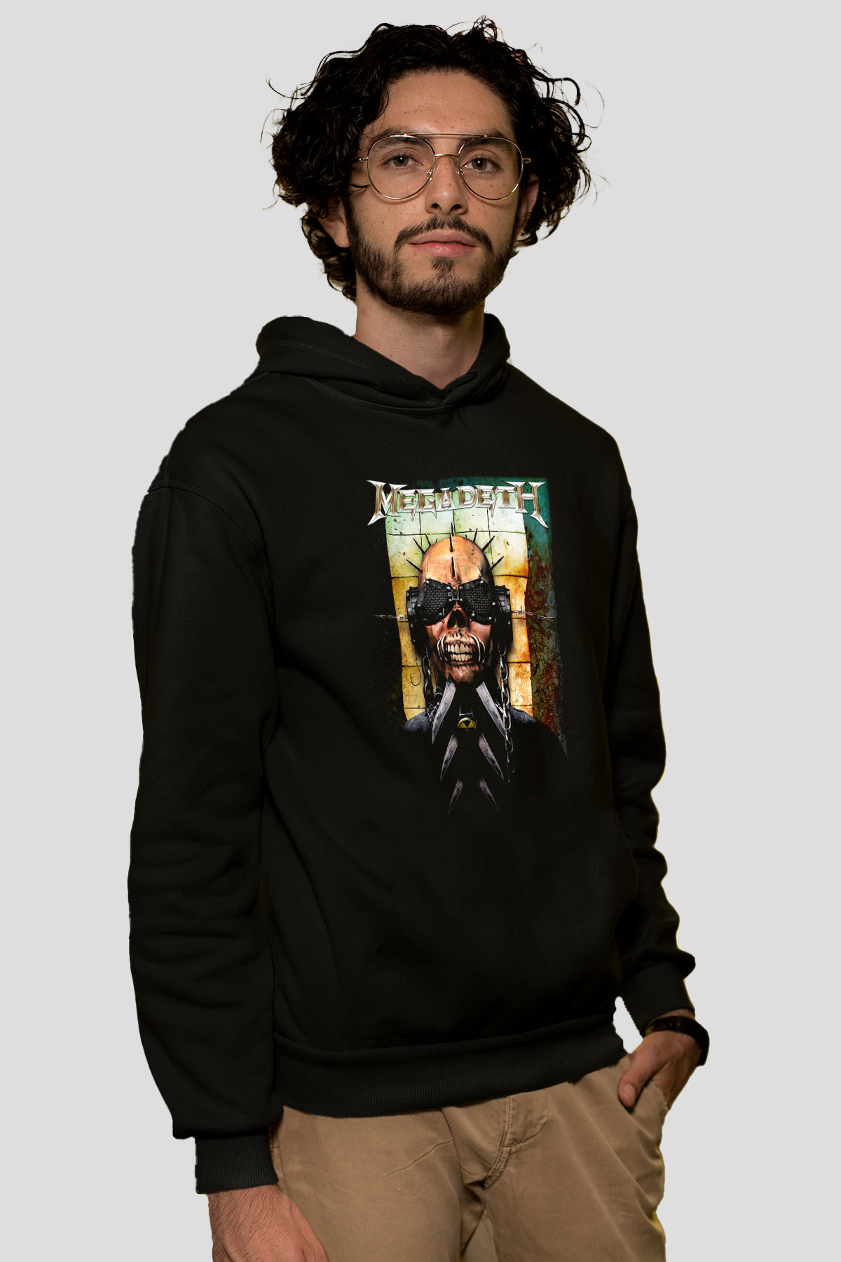 Megadeth Siyah Unisex Hoodie