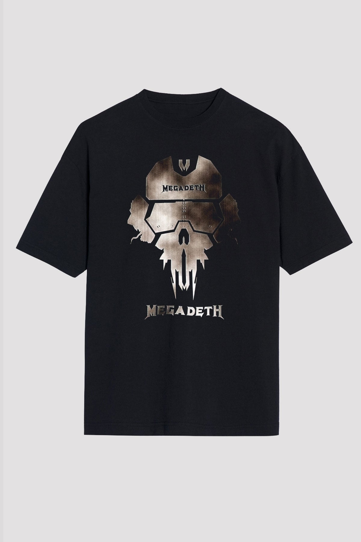 Megadeth Siyah Unisex Oversize Tişört T-Shirt