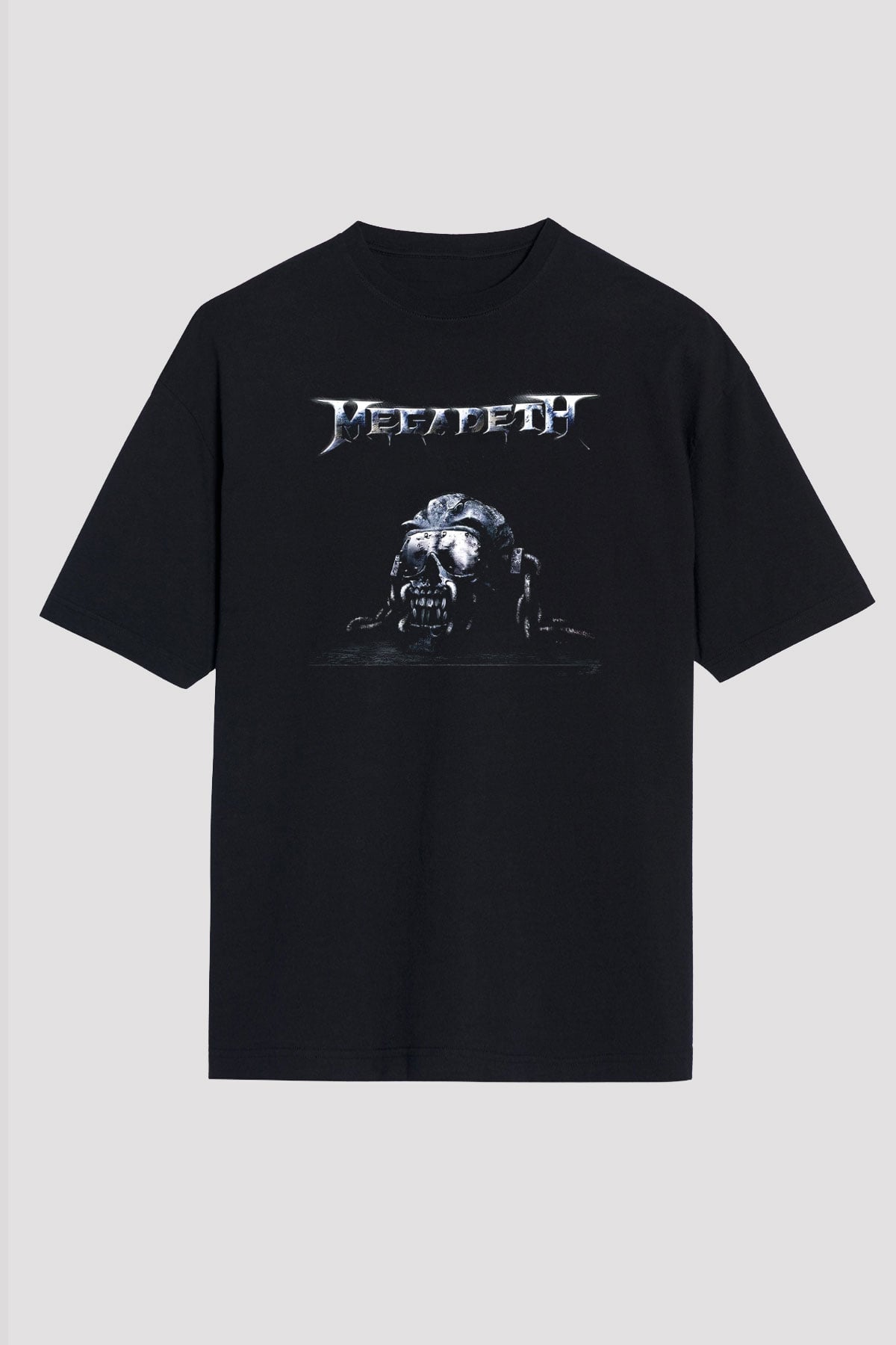 Megadeth Siyah Unisex Oversize Tişört T-Shirt