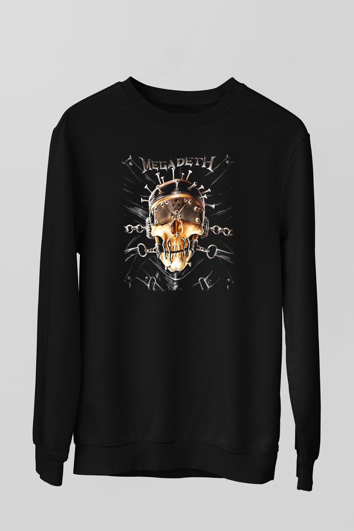 Megadeth Siyah Unisex Sweatshirt