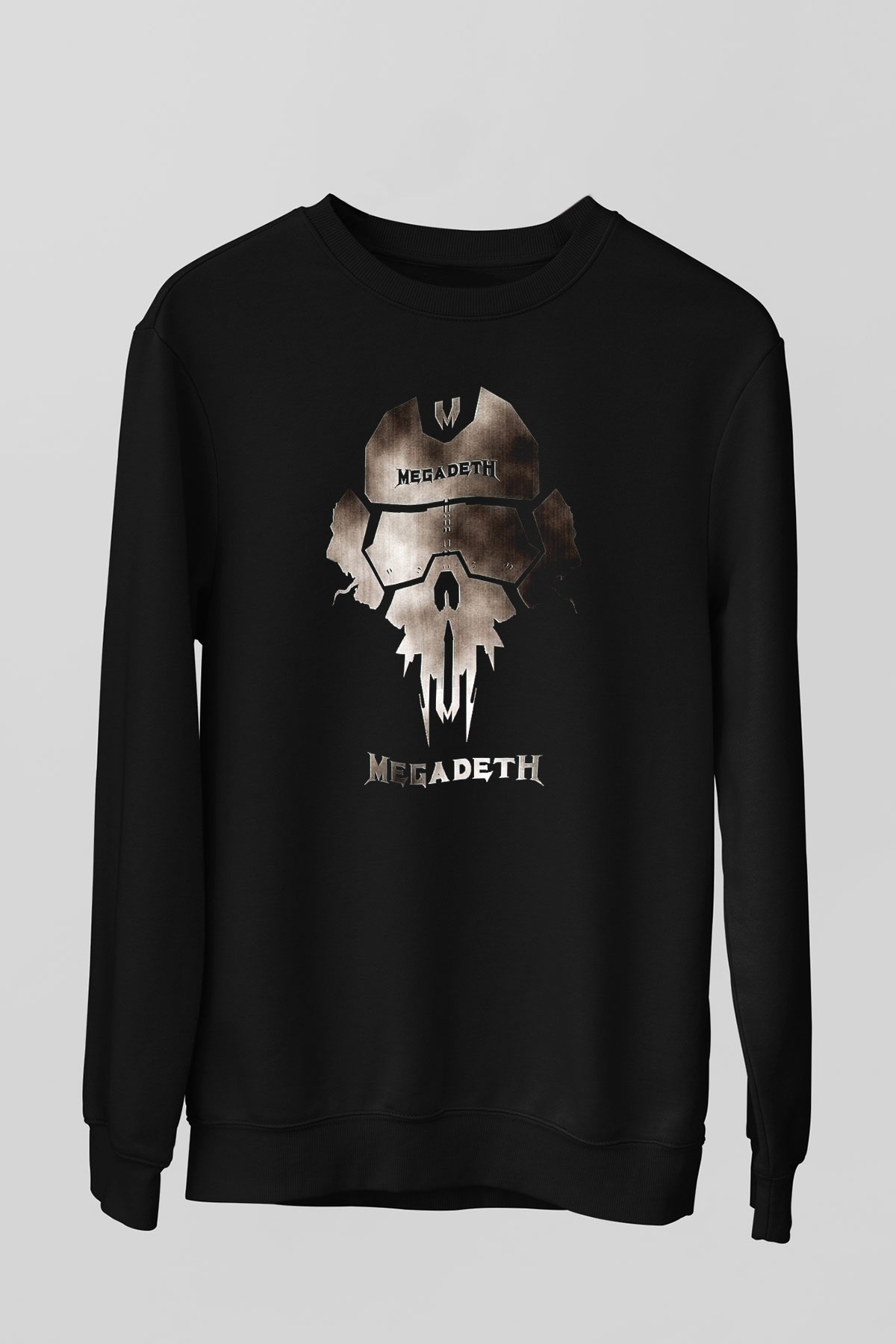 Megadeth Siyah Unisex Sweatshirt
