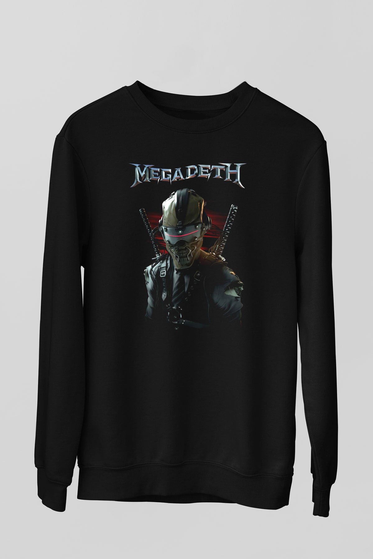 Megadeth Siyah Unisex Sweatshirt