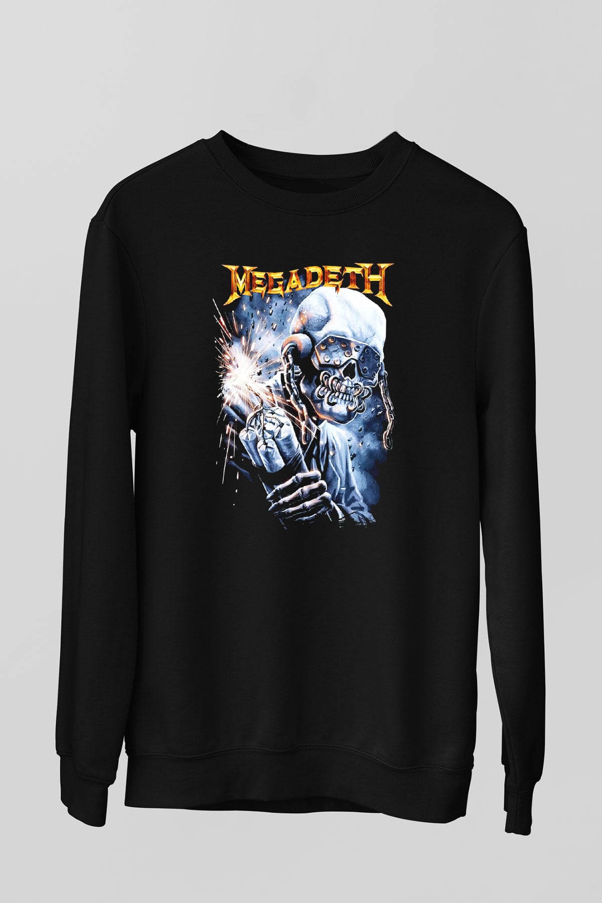 Megadeth Siyah Unisex Sweatshirt