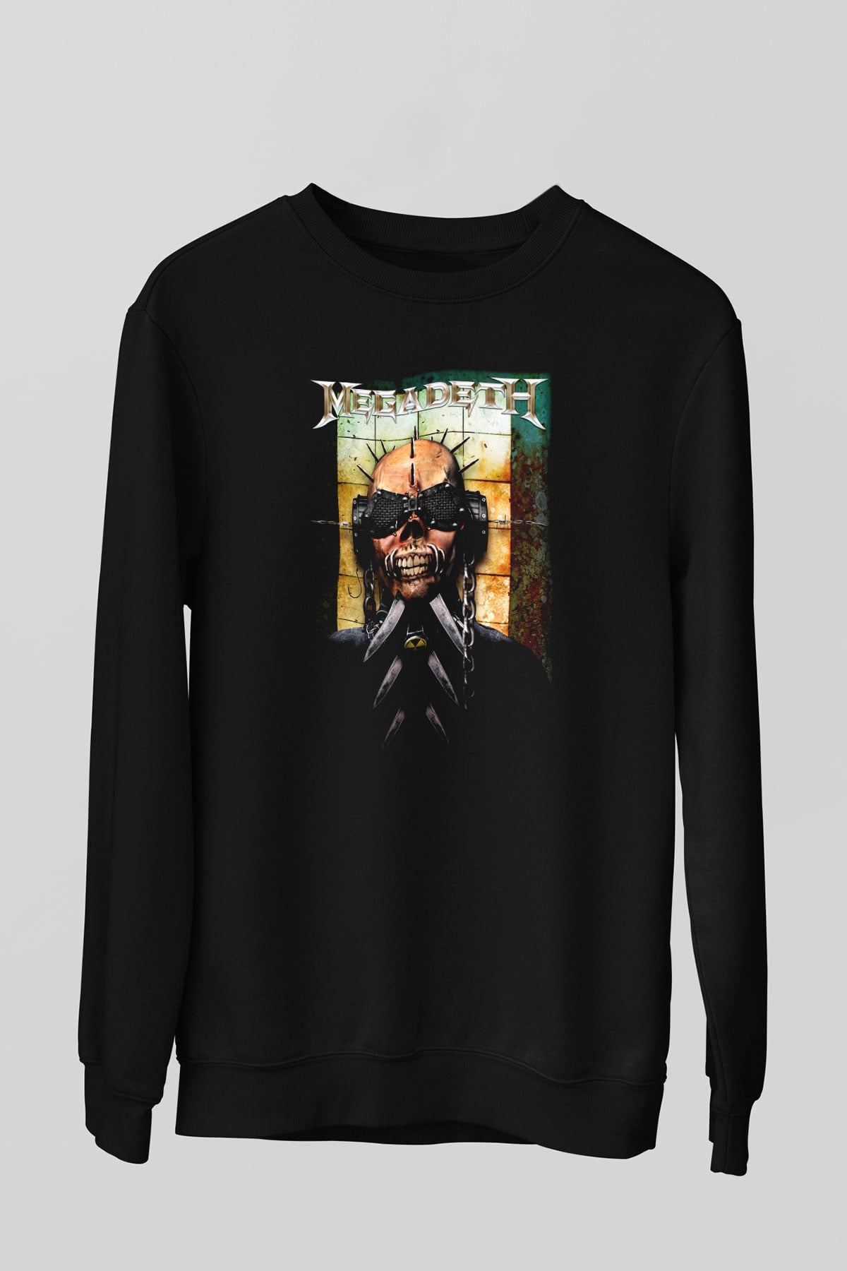Megadeth Siyah Unisex Sweatshirt