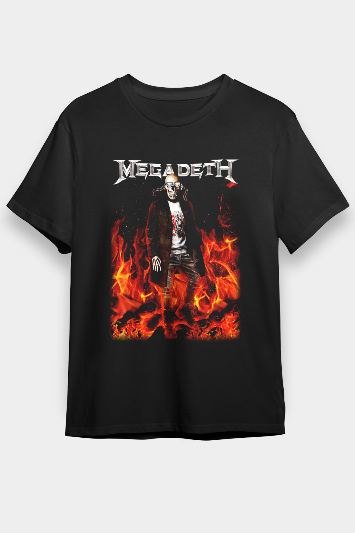 Megadeth Siyah Unisex Tişört T-Shirt - TişörtFabrikası
