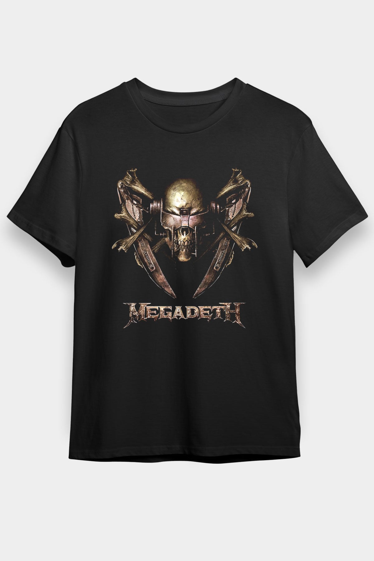 Megadeth Siyah Unisex Tişört T-Shirt - TişörtFabrikası