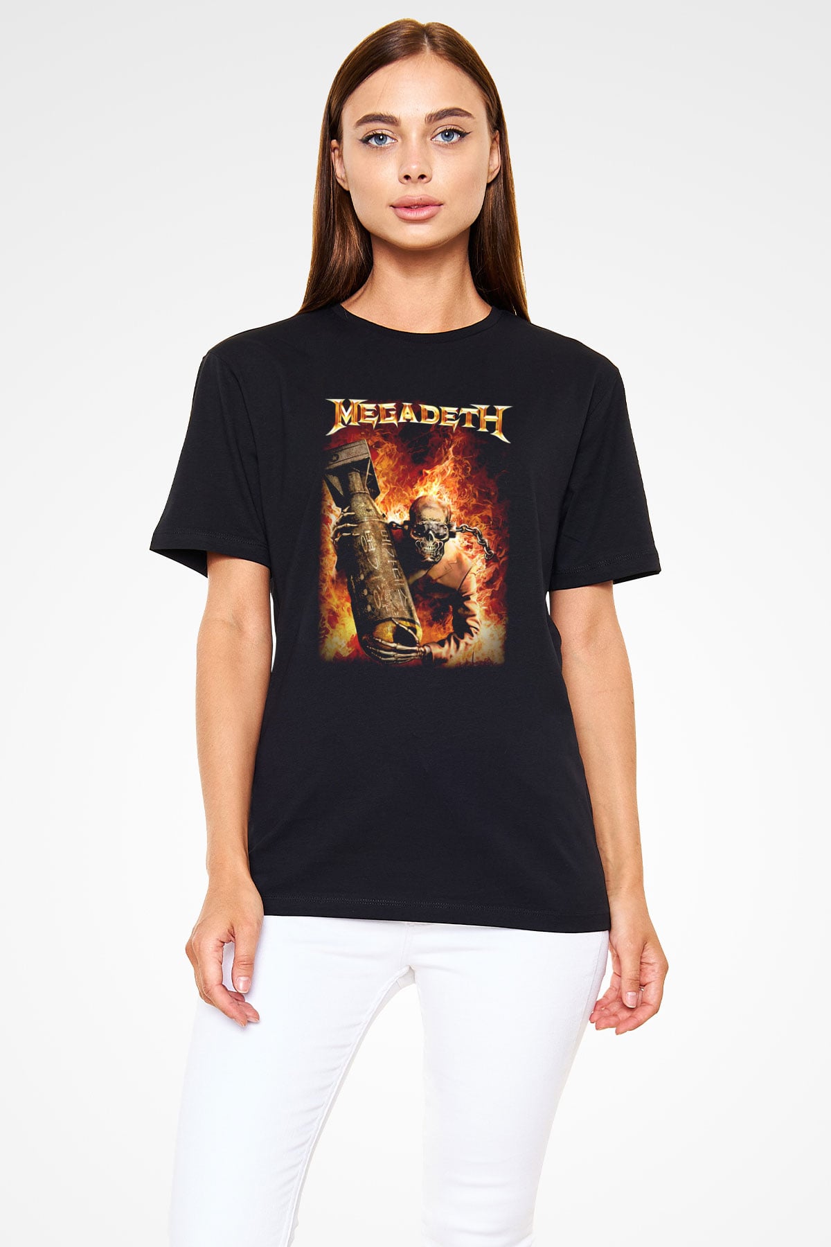 Megadeth Siyah Unisex Tişört T-Shirt - TişörtFabrikası