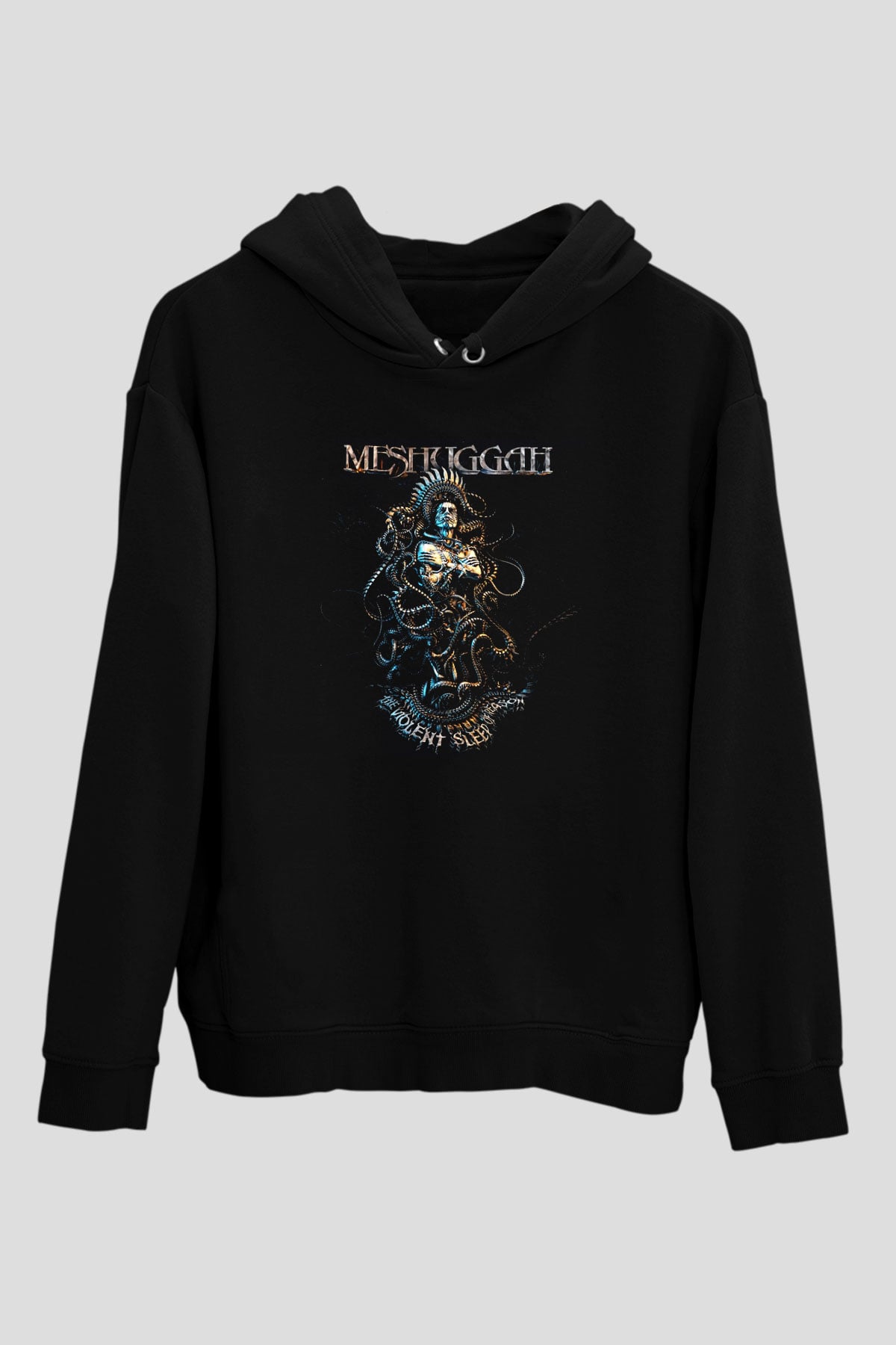 Meshuggah Siyah Unisex Hoodie
