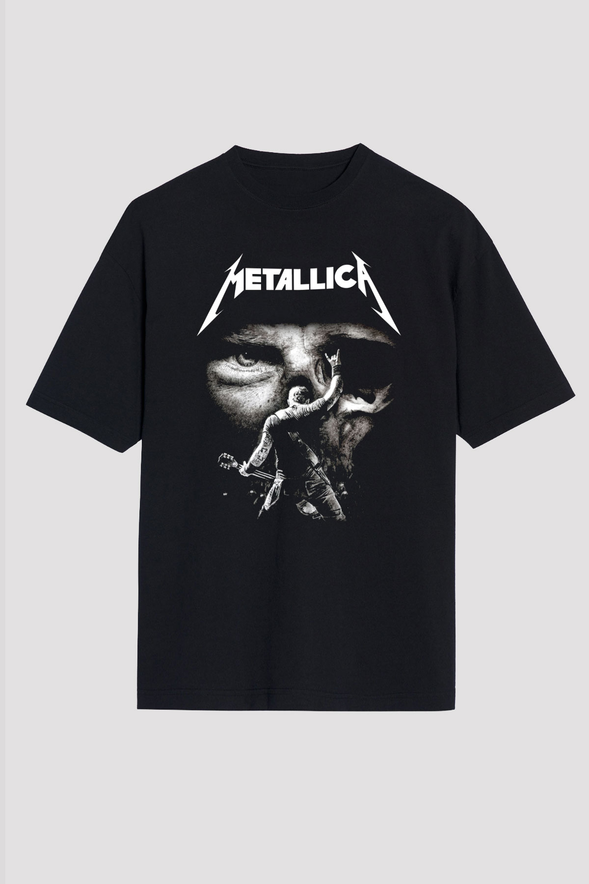 Metallica Group Siyah Unisex Tişört T-Shirt - TişörtFabrikası