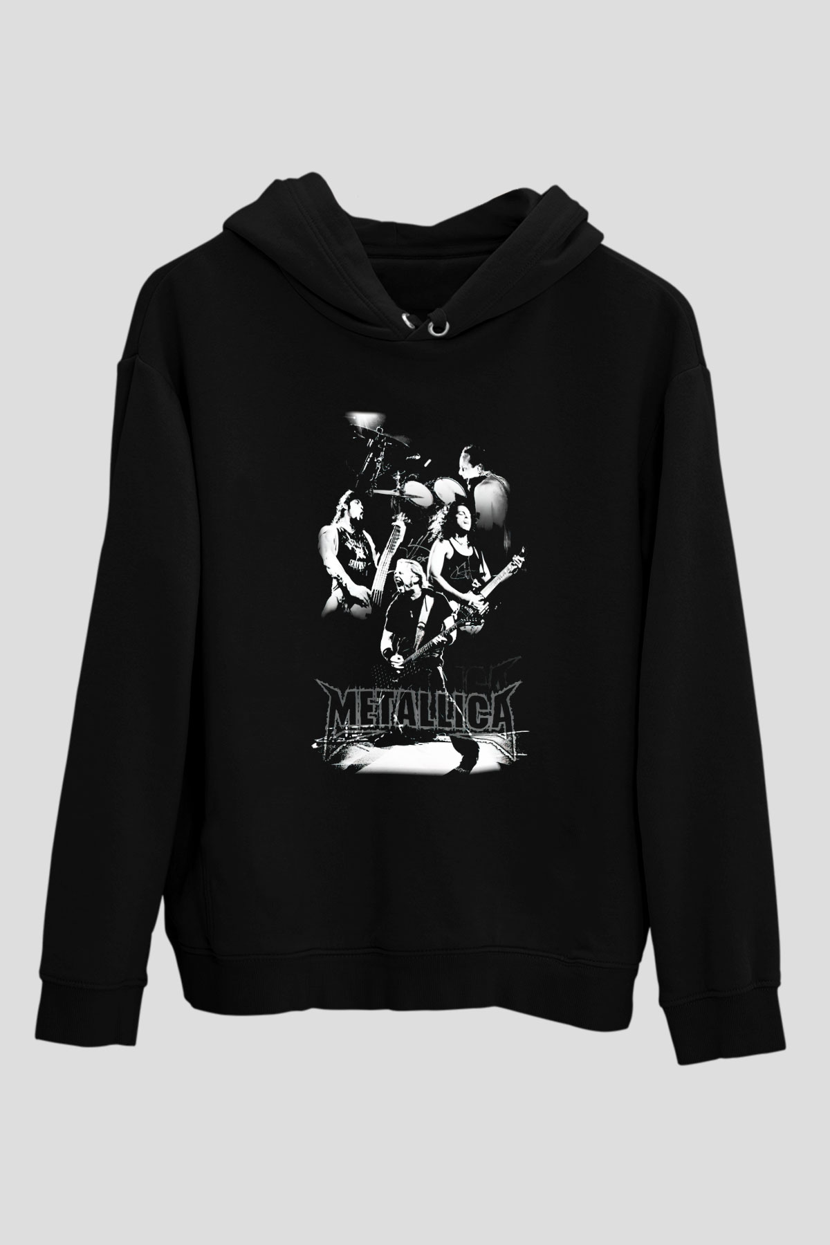 Metallica Siyah Unisex Hoodie