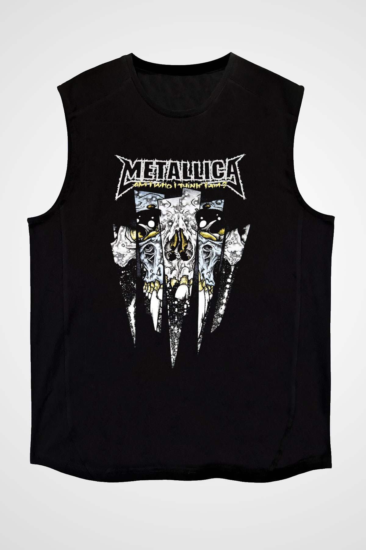 Metallica Siyah Unisex Kolsuz Tişört