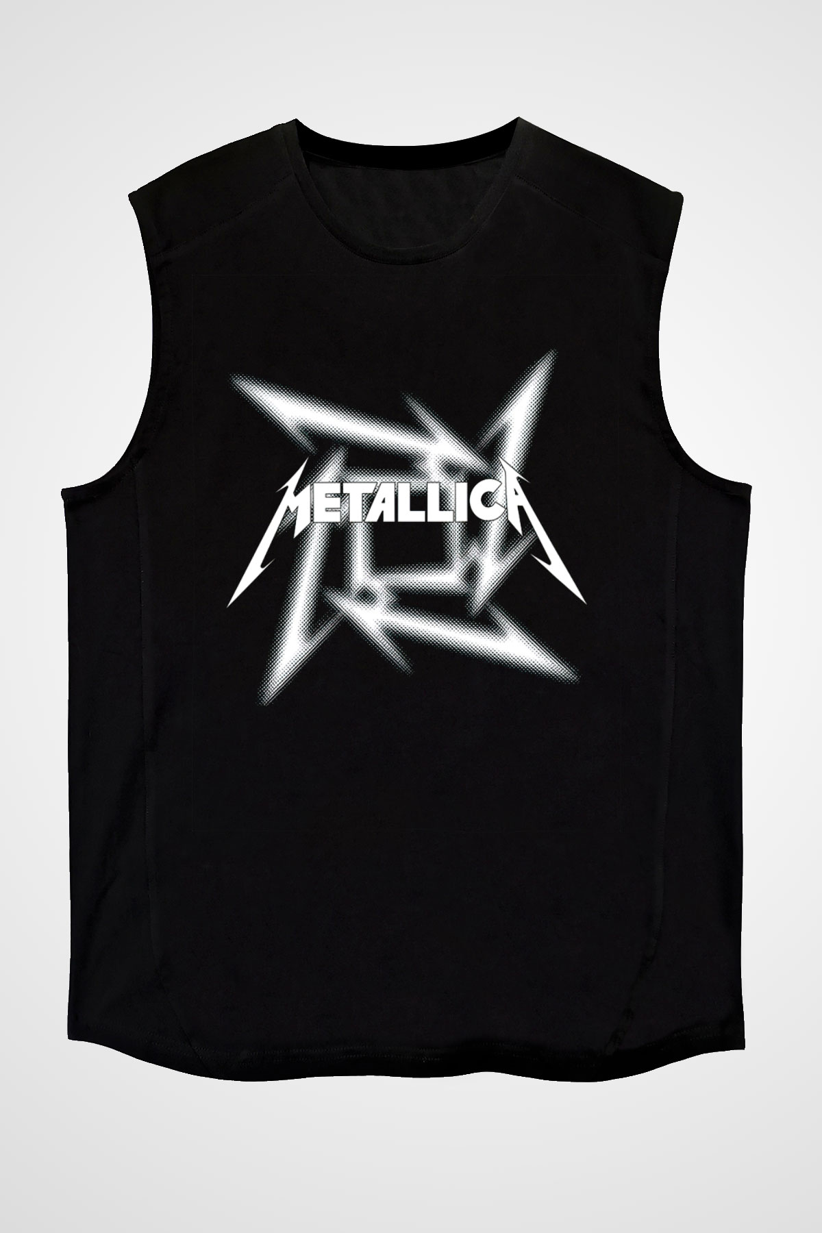 Metallica Siyah Unisex Kolsuz Tişört