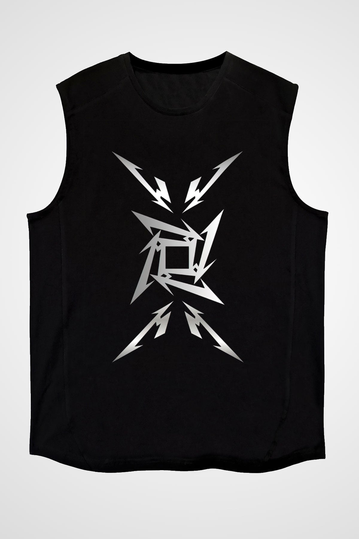 Metallica Siyah Unisex Kolsuz Tişört