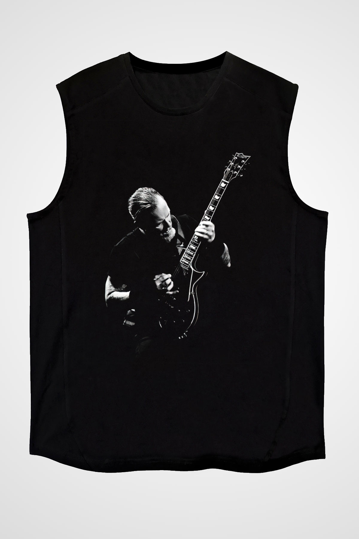 Metallica Siyah Unisex Kolsuz Tişört