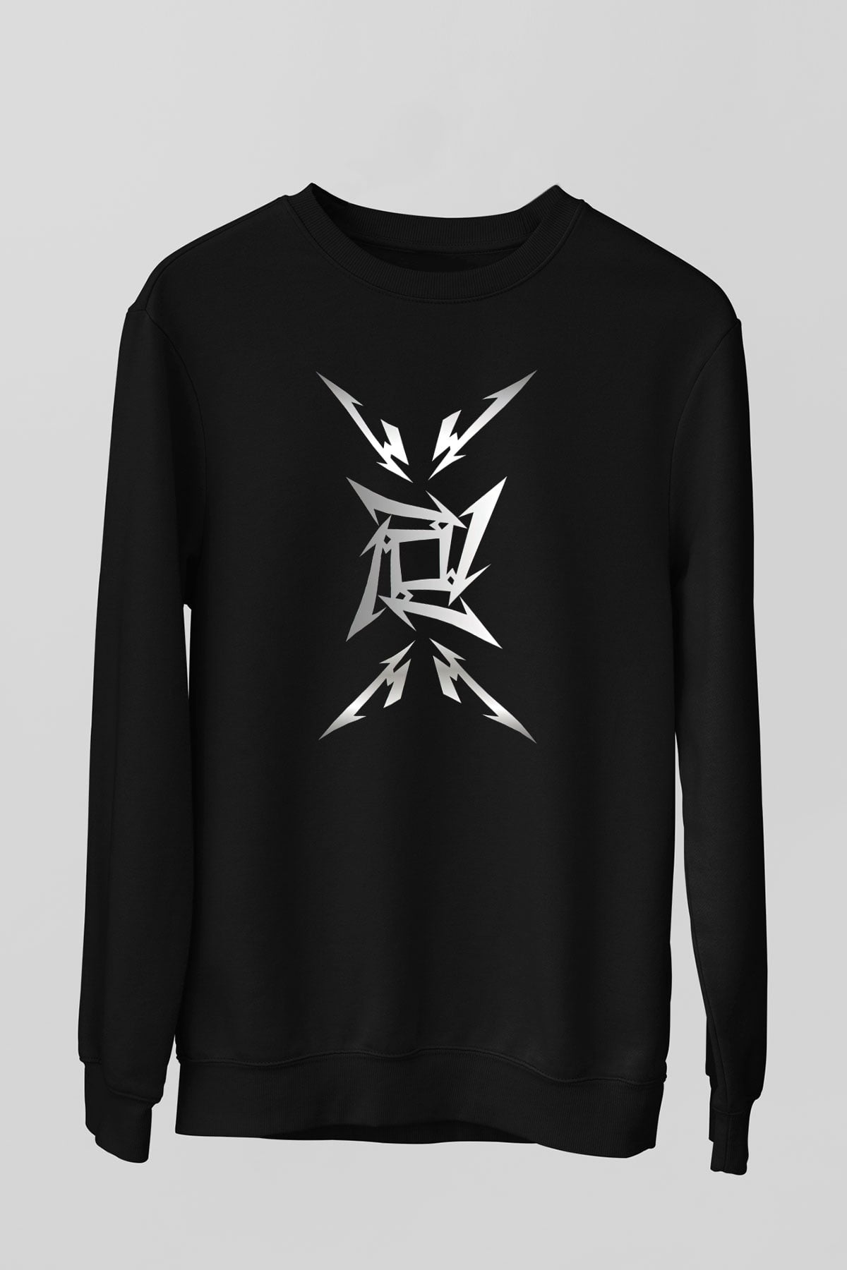 Metallica Siyah Unisex Sweatshirt