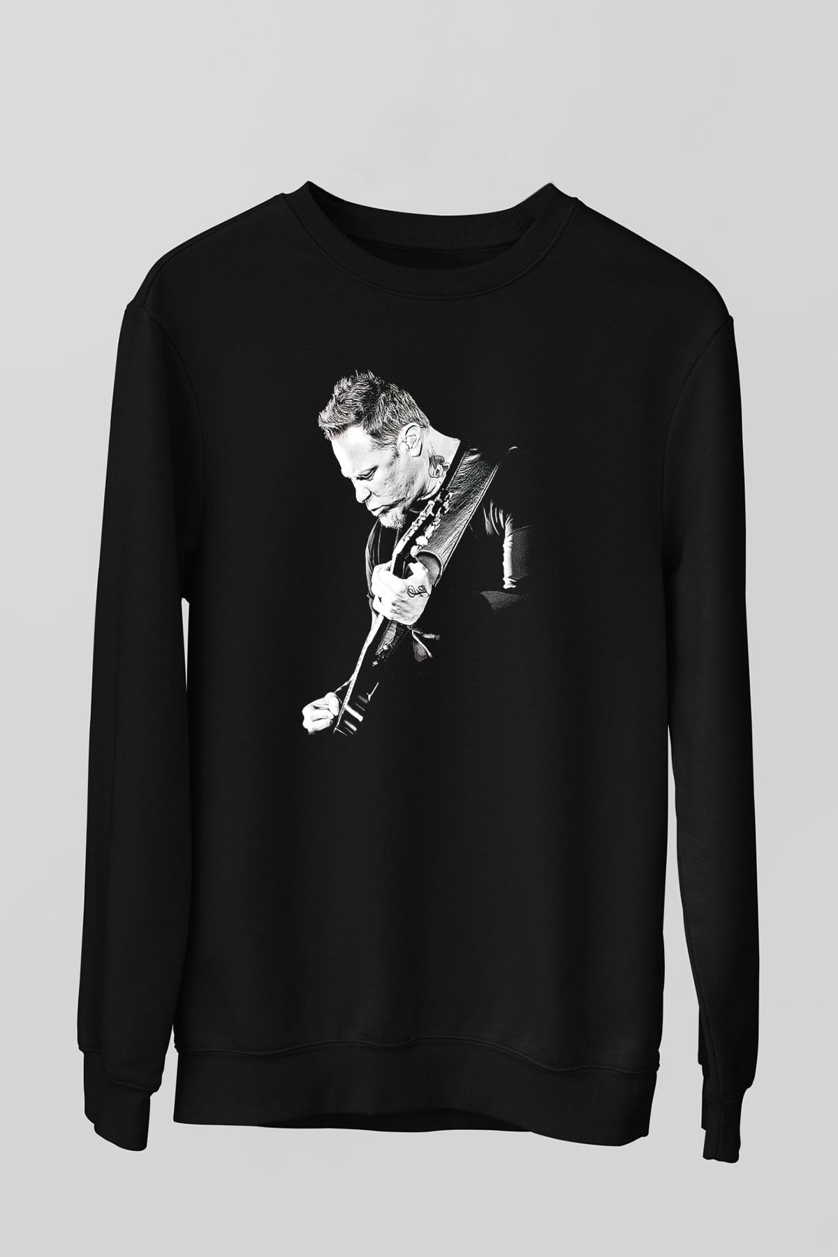 Metallica Siyah Unisex Sweatshirt