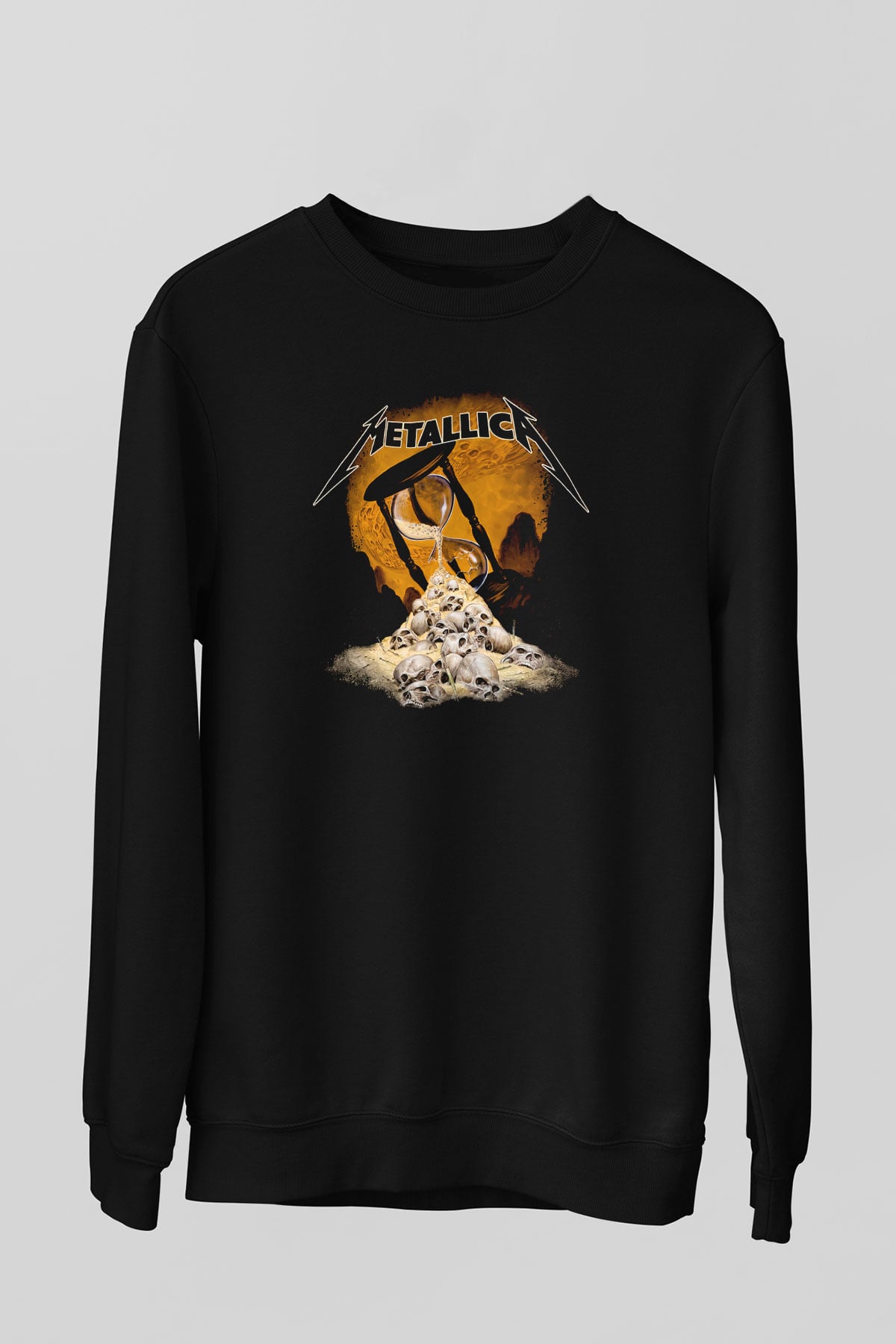 Metallica Siyah Unisex Sweatshirt
