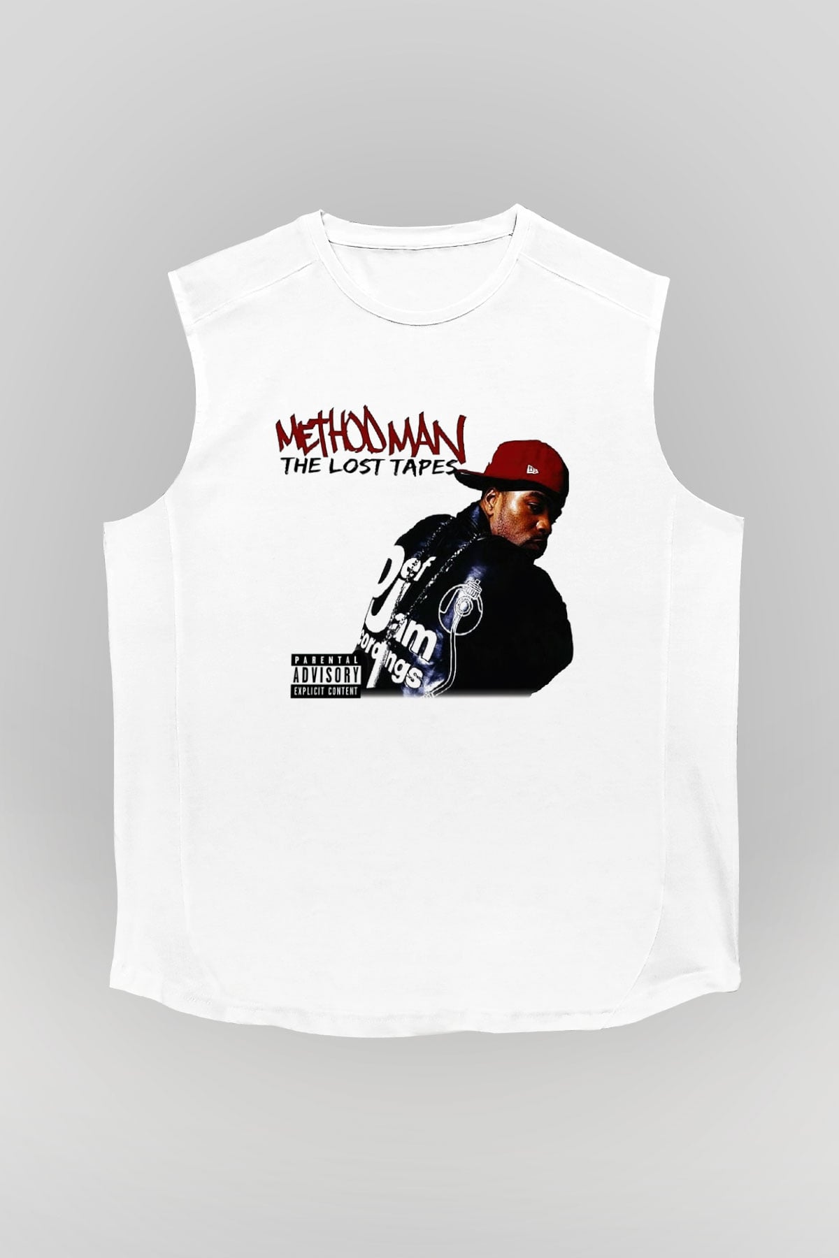 Method Man Beyaz Unisex Kolsuz Tişört