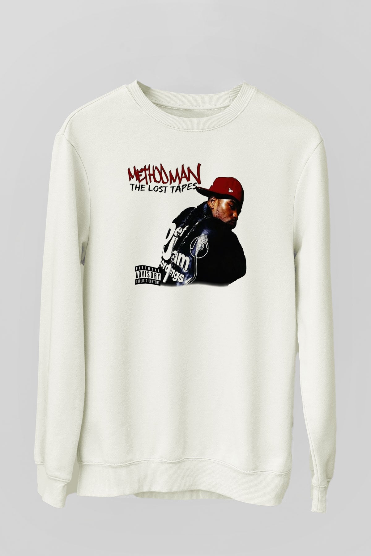 Method Man Beyaz Unisex Sweatshirt