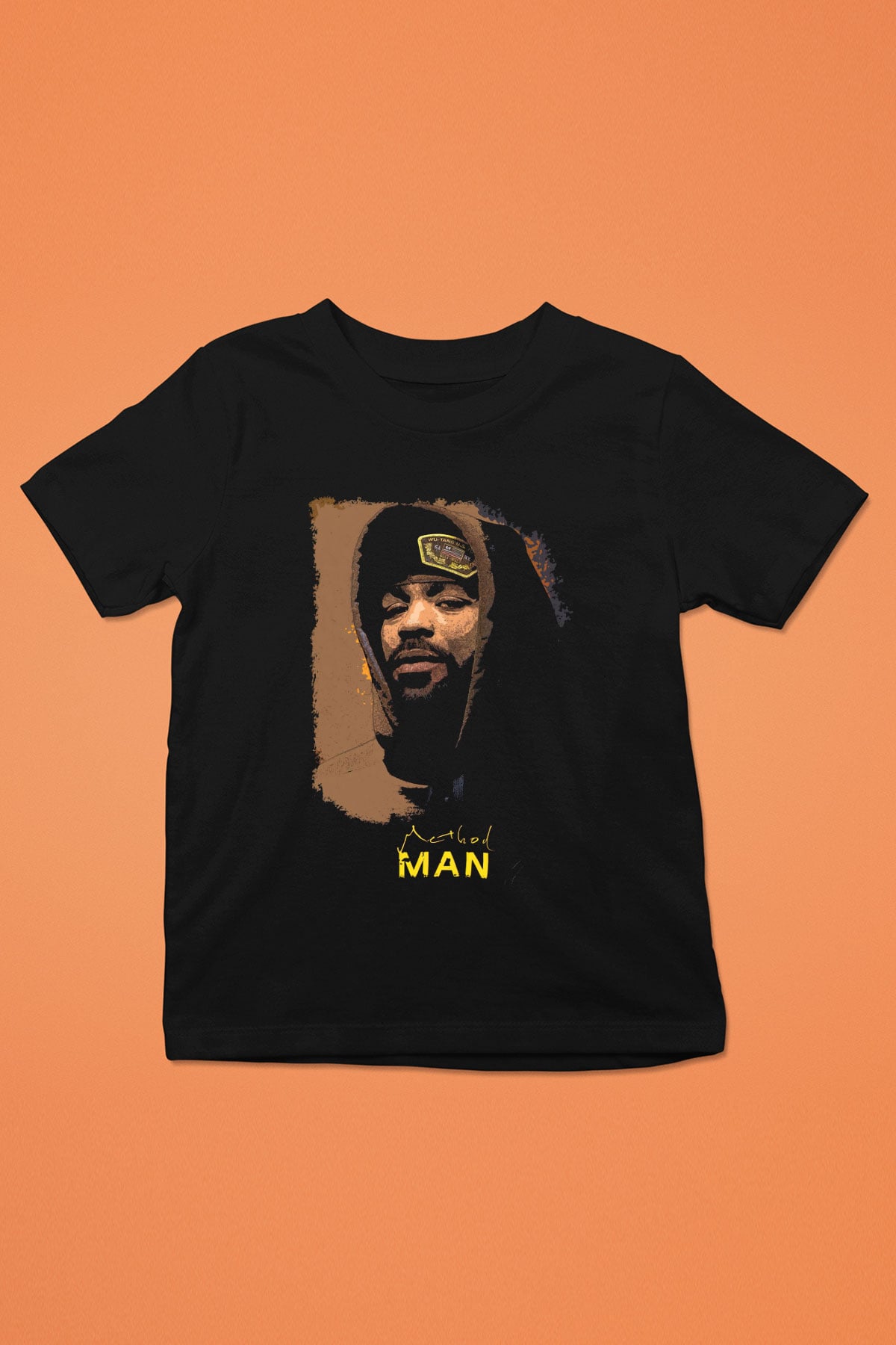 Method Man Siyah Unisex Çocuk Tişört
