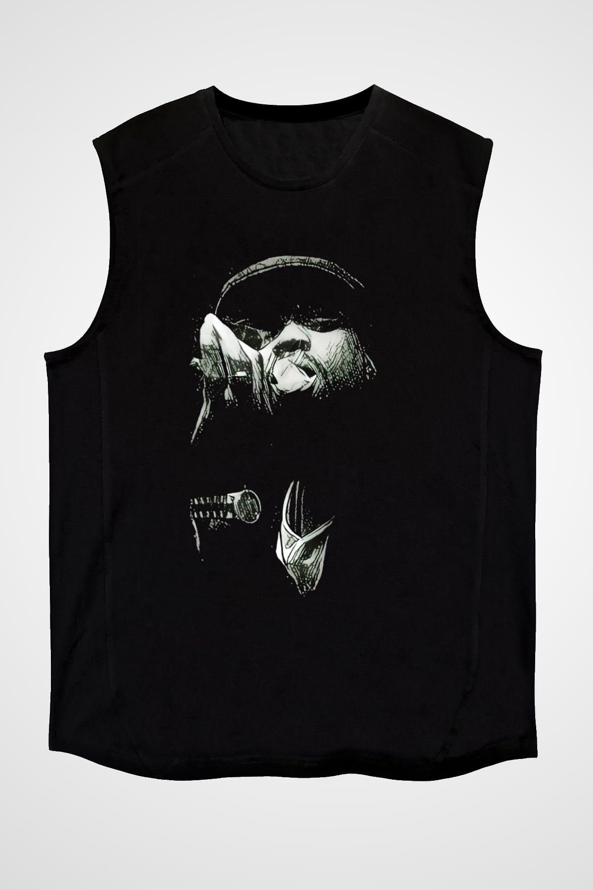 Method Man Siyah Unisex Kolsuz Tişört