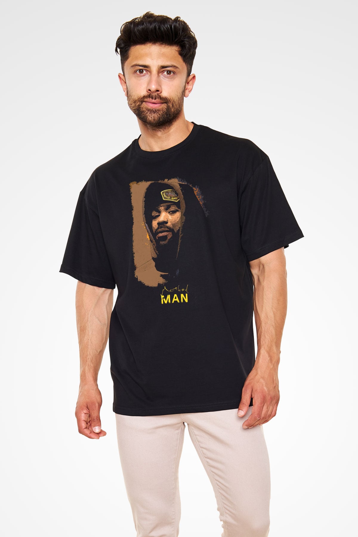 Method Man Siyah Unisex Tişört T-Shirt - TişörtFabrikası