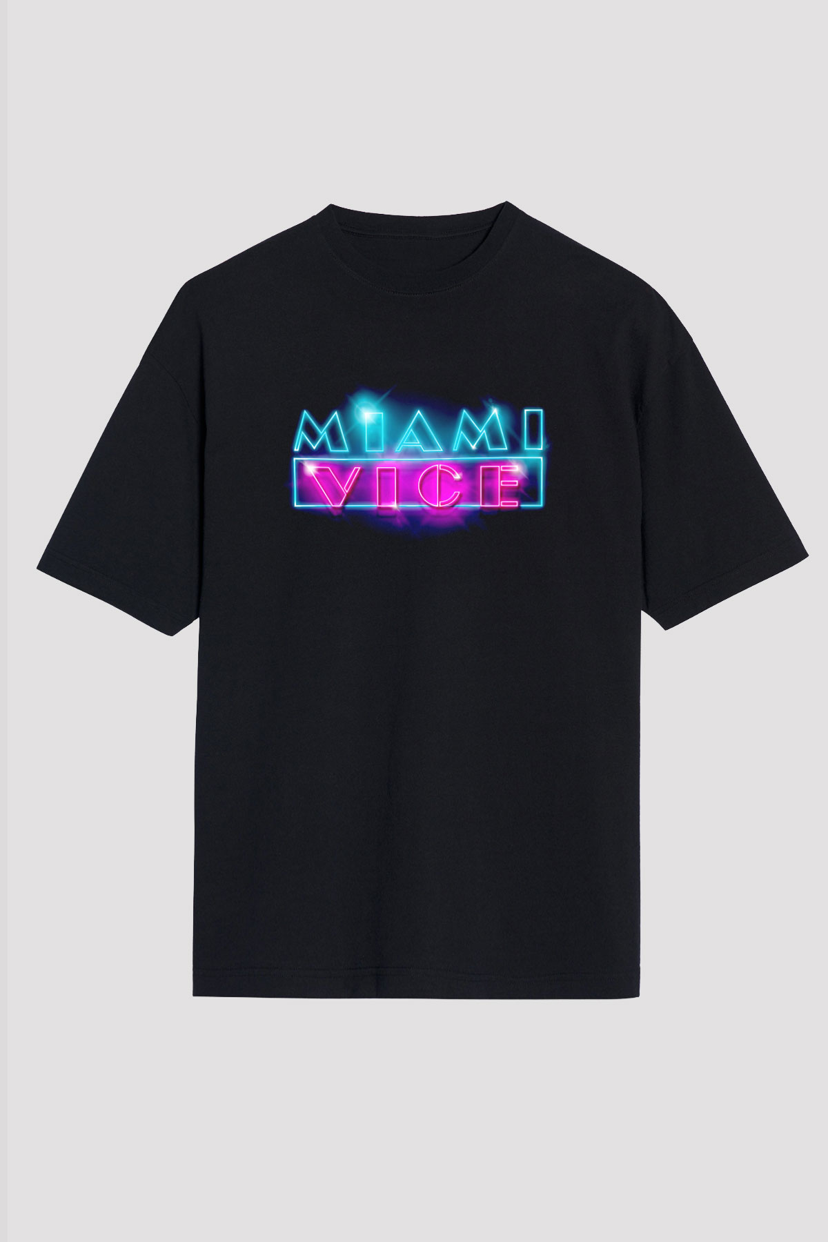 Miami Vice Siyah Unisex Tişört