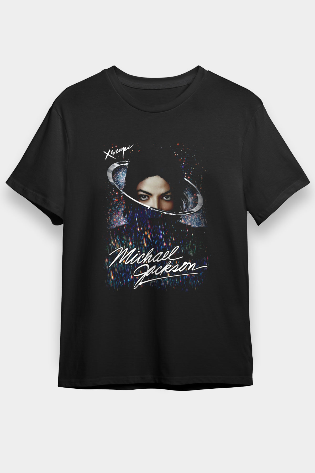 Michael Jackson Siyah Unisex Tişört T-Shirt - TişörtFabrikası