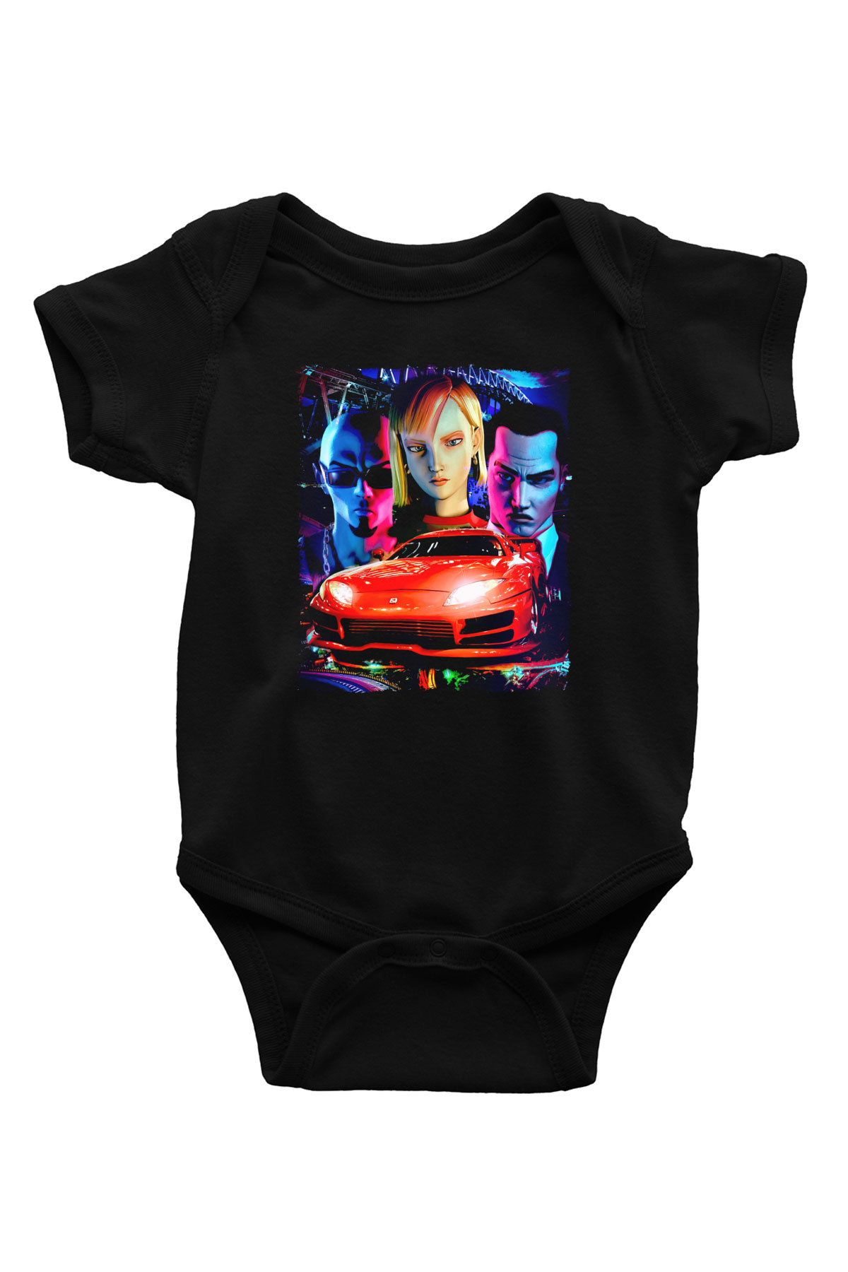 Midnight Club Siyah Bebek Body - Zıbın