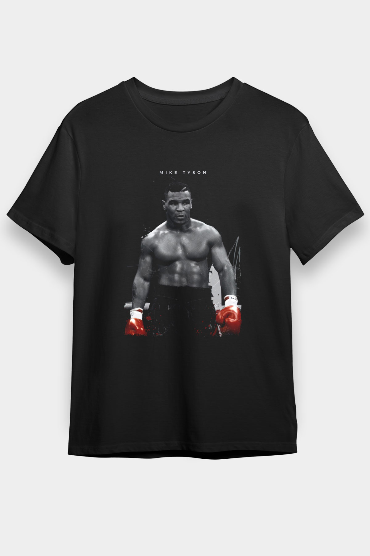 Mike Tyson Siyah Unisex Tişört