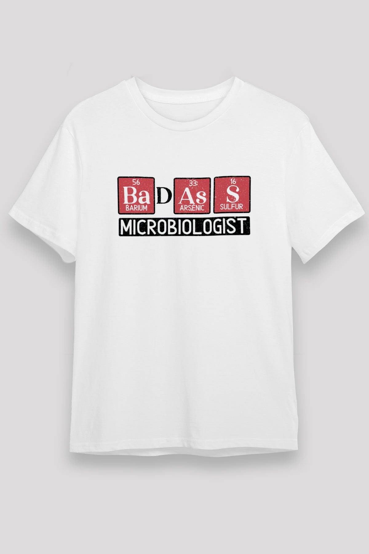 Mikrobiyolog Beyaz Unisex Tişört T-Shirt - TişörtFabrikası