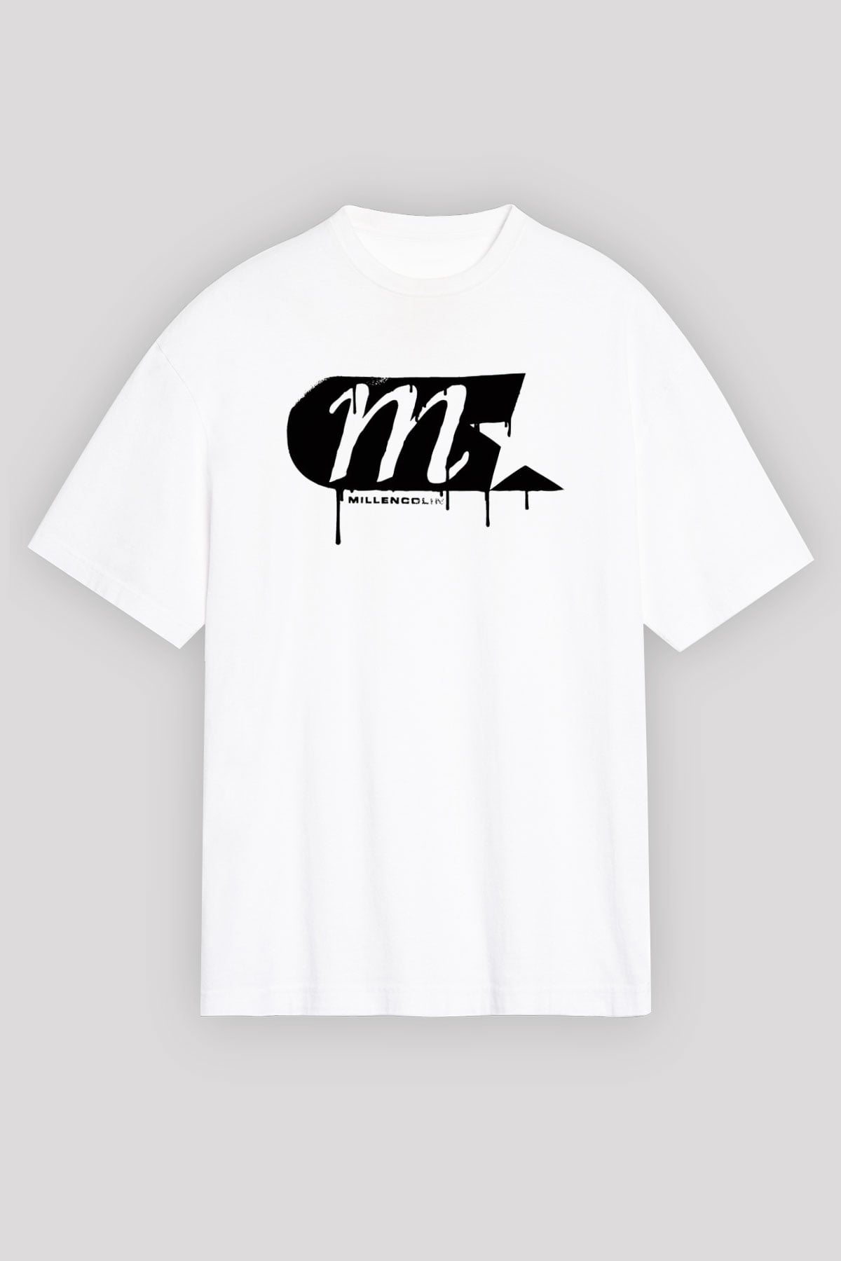 Millencolin Beyaz Unisex Oversize Tişört T-Shirt