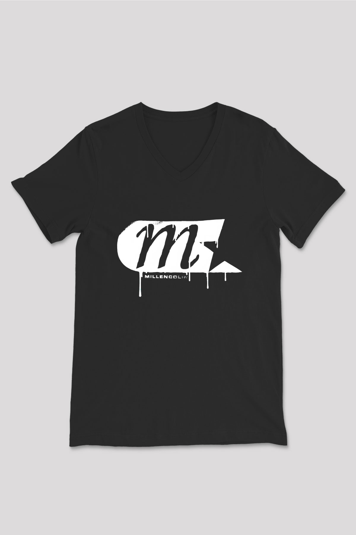 Millencolin Siyah Unisex V Yaka Tişört T-Shirt