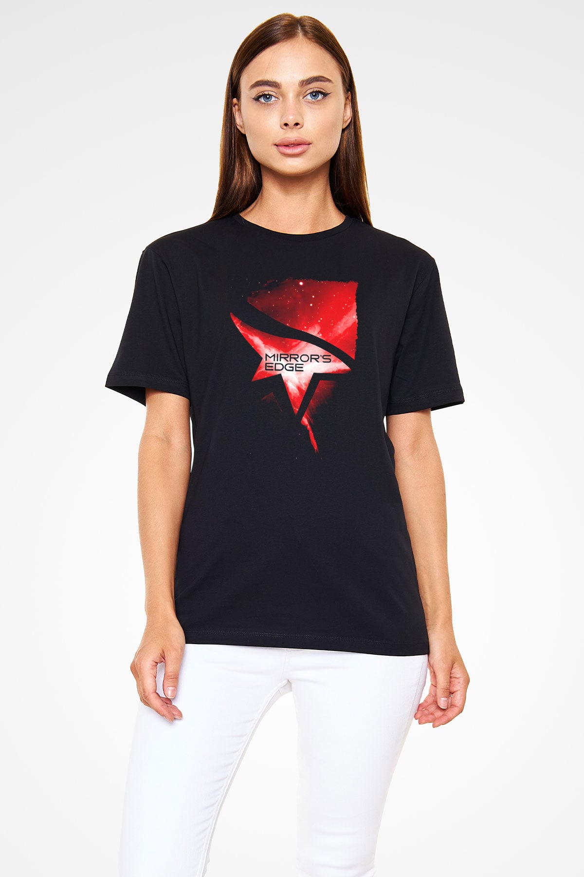 Mirror's Edge Siyah Unisex Tişört T-Shirt