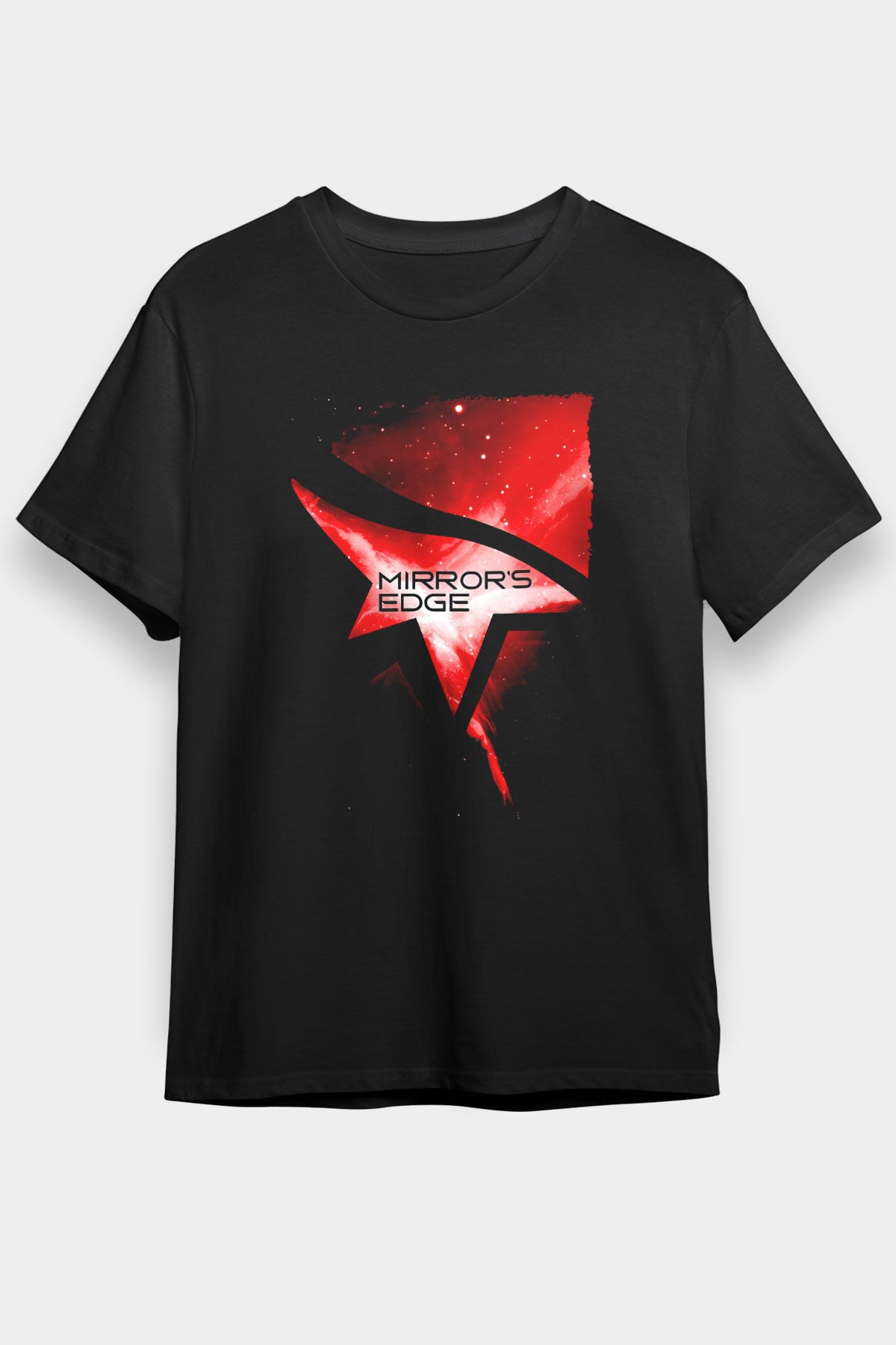 Mirror's Edge Siyah Unisex Tişört T-Shirt