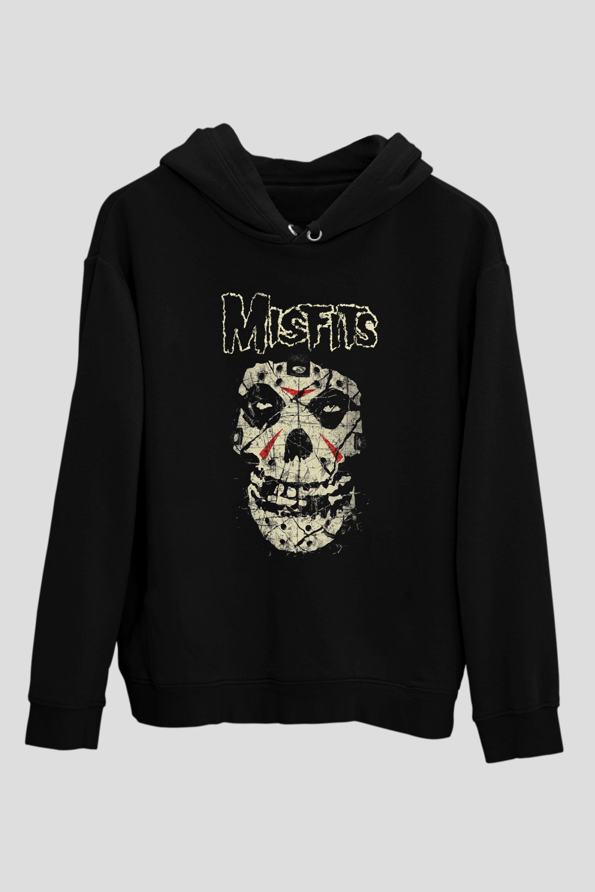 Misfits Siyah Unisex Hoodie