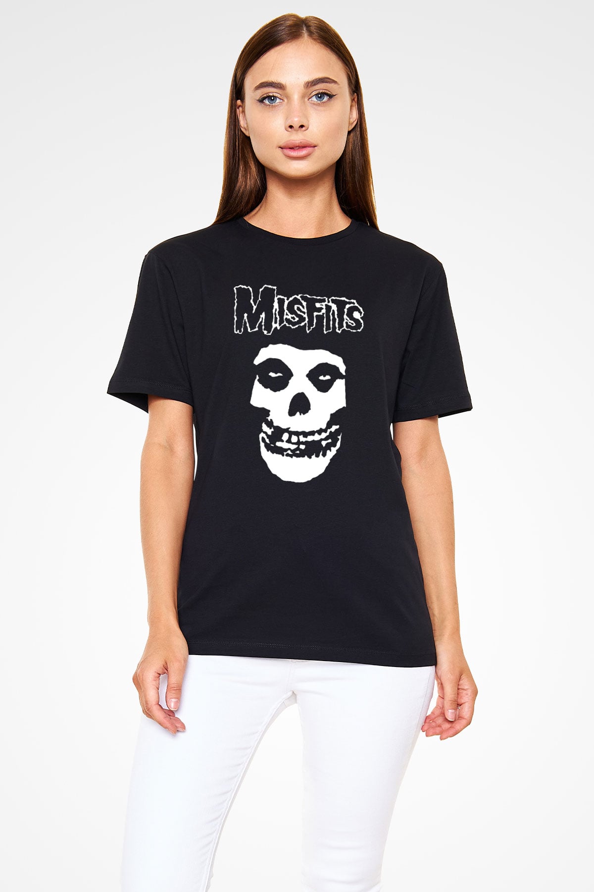 Misfits Siyah Unisex Tişört T-Shirt - TişörtFabrikası
