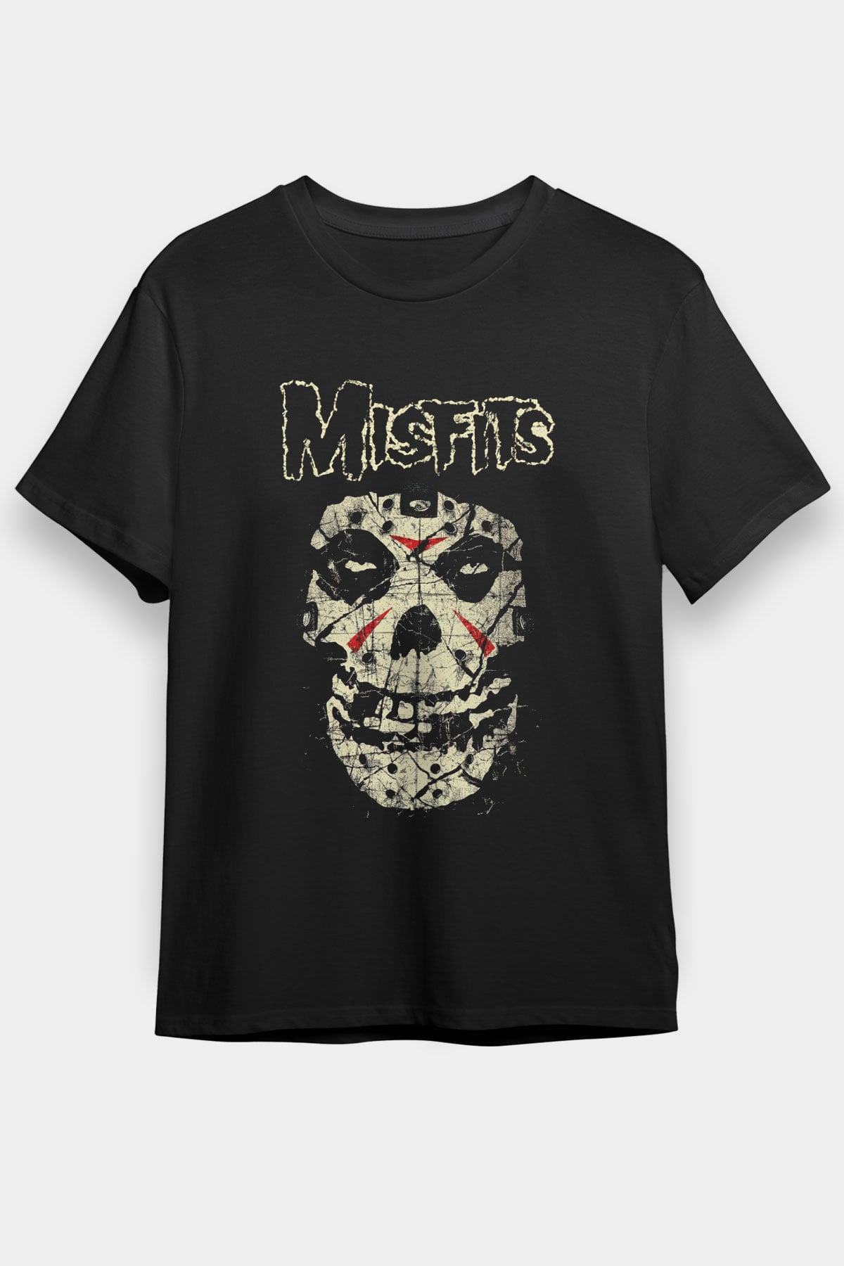 Misfits Siyah Unisex Tişört T-Shirt - TişörtFabrikası